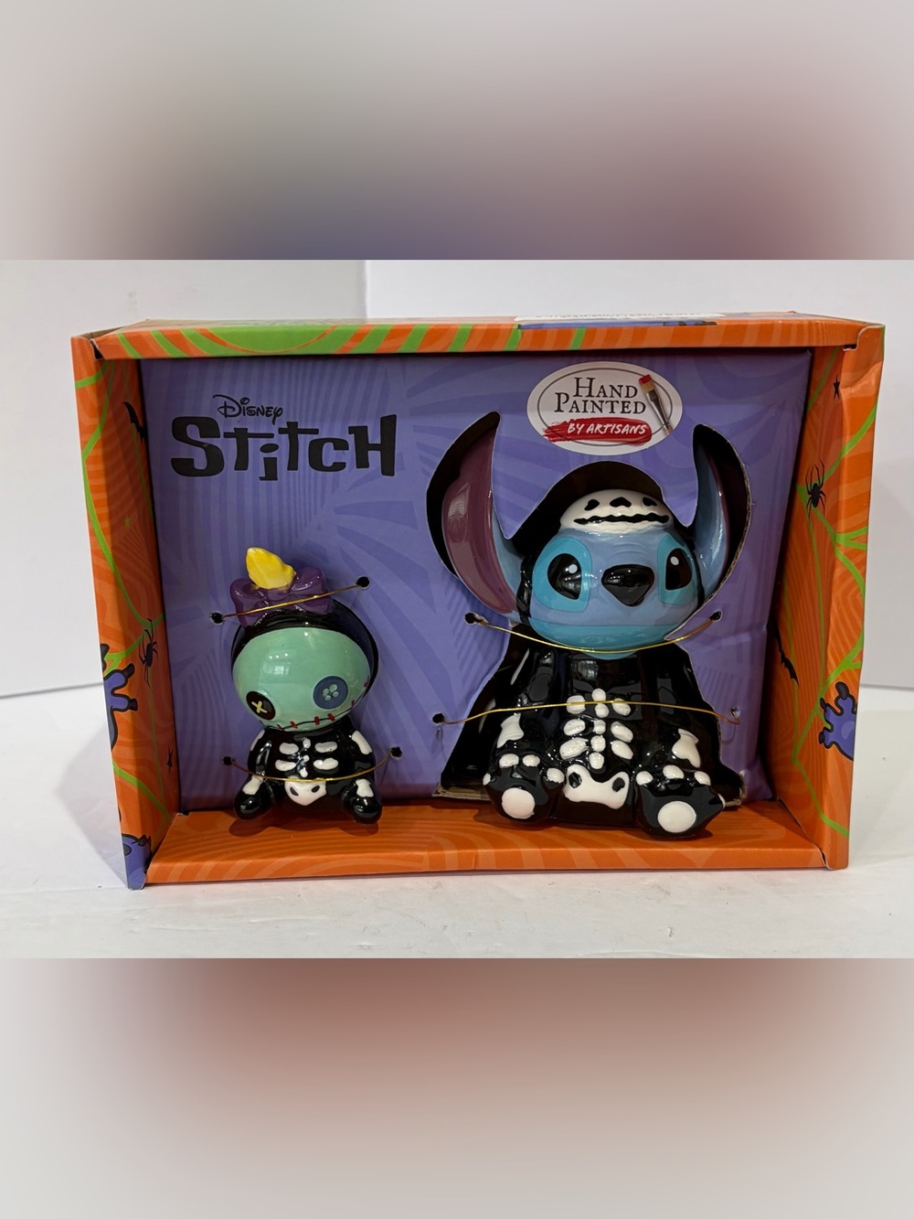 Disney Stitch and Scrump Halloween Salt and Pepper Shakers